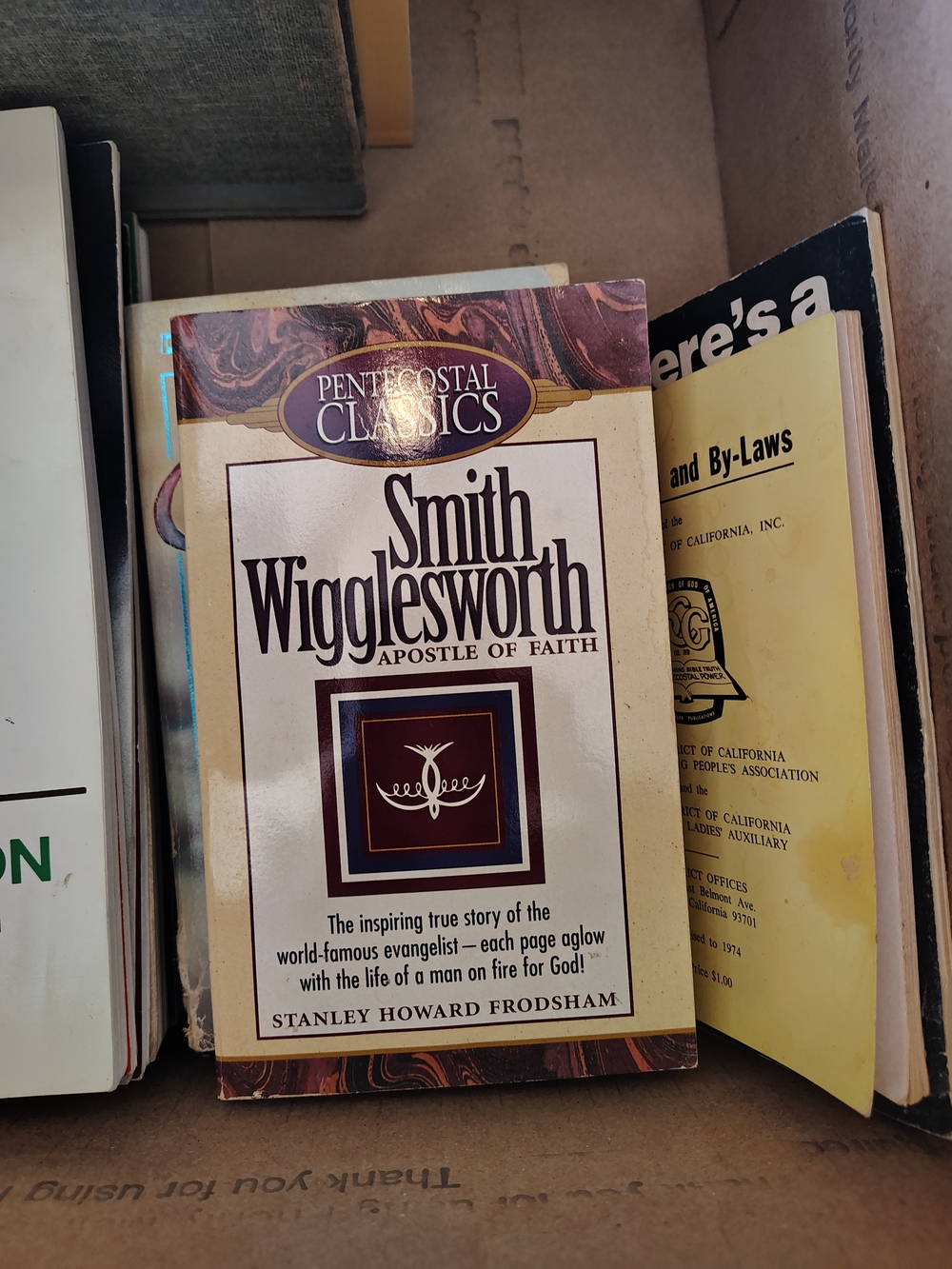 Smith Wigglesworth: Apostle of Faith - Cream Cover Coffee Table Book